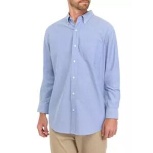 Men's Blue Button-Down Shirt